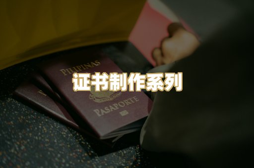 证书制作系列